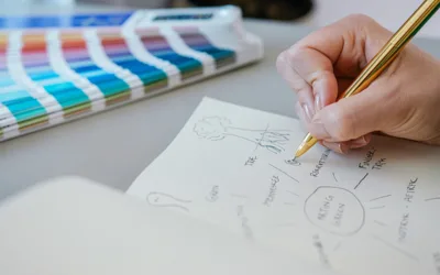 arting green logo process