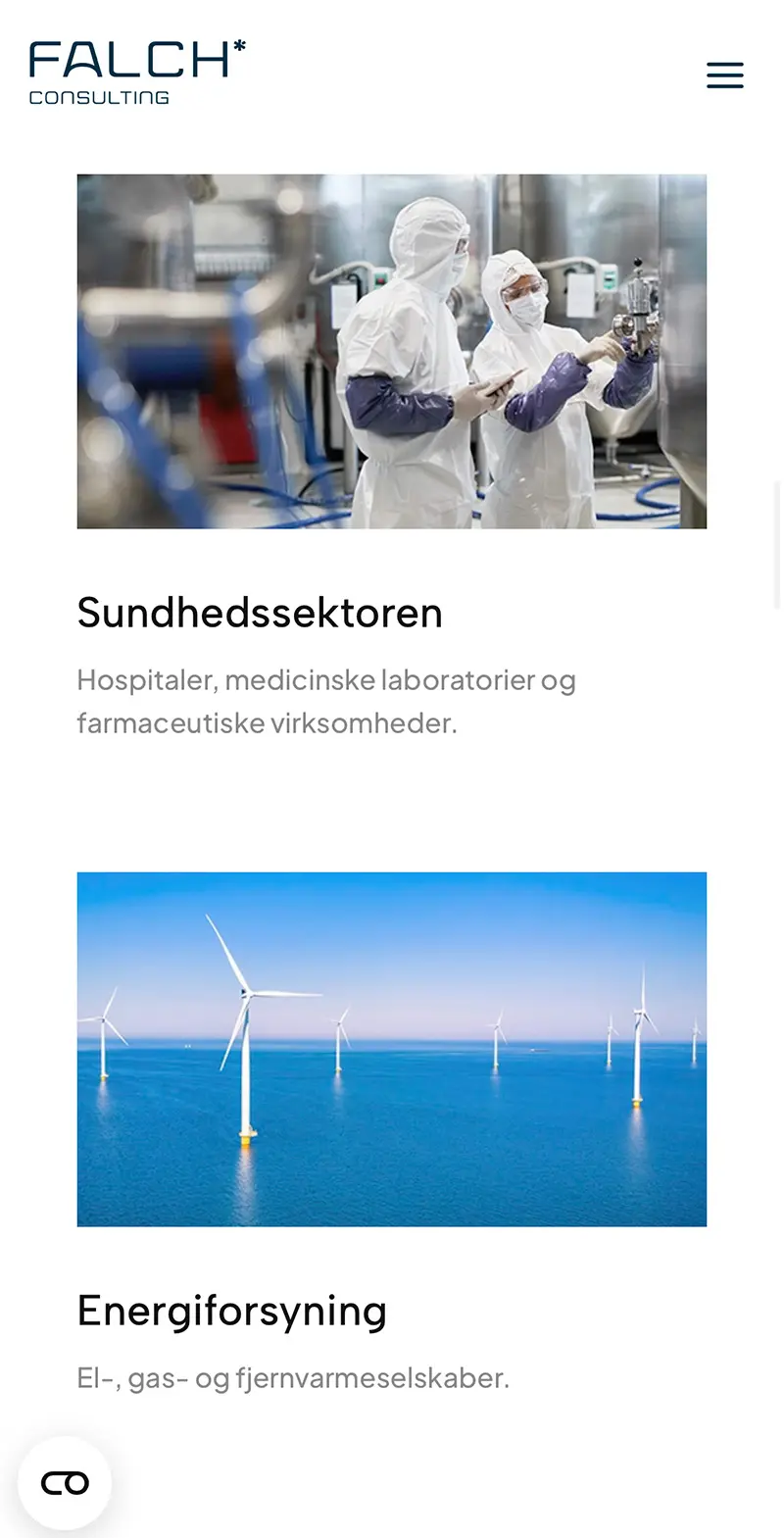 arting green hjemmeside mobiludgave